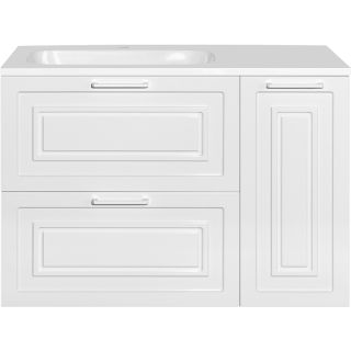 Тумба под раковину Style Line Альба левая 90 белый ЛС-000010052